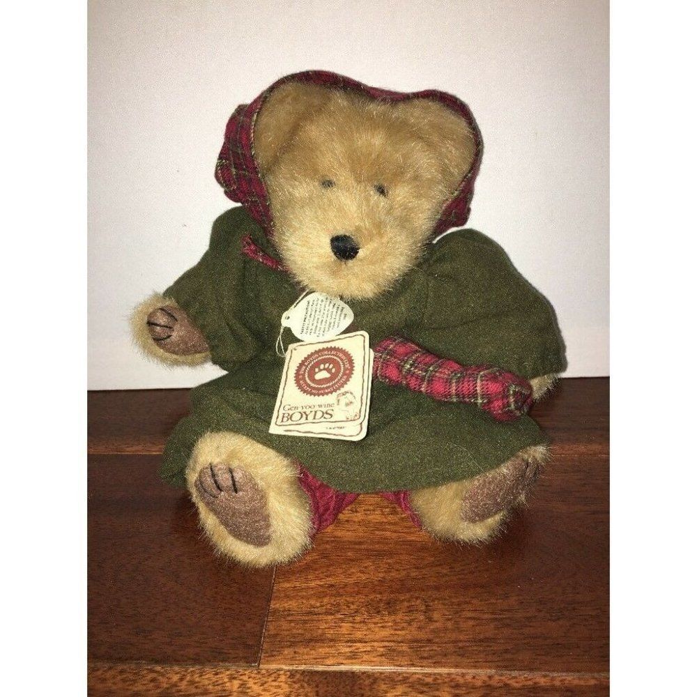 Retired Boyds Bear Heidi Woodsbeary TJs Best Dress